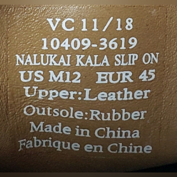 Olukai Nalukai Kala Men\'s Slip On Tan Suede Shoe Size 12 main image 6